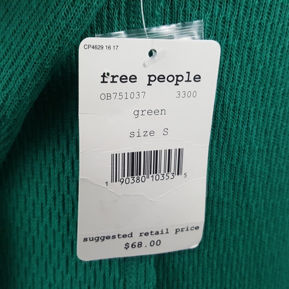 Free People Rainbow Long Sleeve Thermal Top - Picture 5 of 8